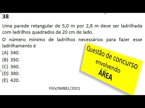 Concurso IMBEL FGV 2021 - Prova de Matemática – Questões 38