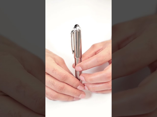قلم  فضي كامل لورد ديزاين 80