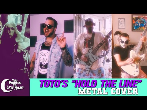 Toto's "Hold The Line" Metal Cover