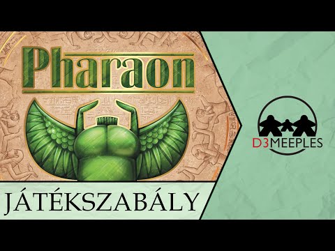 JÁTÉKSZABÁLY: PHARAON - d3meeples