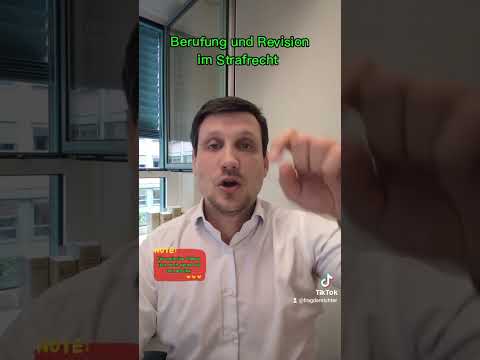 Berufung und Revisionim Strafrecht