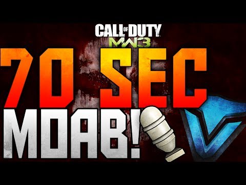 MW3: SOLO 70 SEC MOAB By Volt Lakki -  How Did You Start Youtube? (Modern Warfare 3)