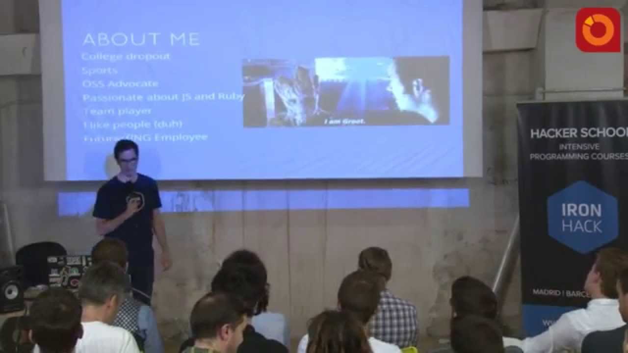 Ironhack Hackshow - Web Development Bootcamp BCN 2014.08