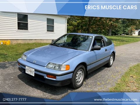 1989 Honda CRX (CC-1506642) for sale in Clarksburg, Maryland