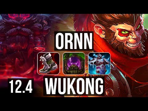 ORNN vs WUKONG (TOP) | 2/2/17, 400+ games, 1.0M mastery | NA Diamond | 12.4