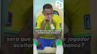 NEYMAR É RESERVA NA SELEÇÃO? #futebol #neymar #shorts