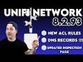Unifi network 8.2.93 : Custom DNS , MLO, ACL Rules