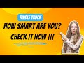 Check how smart you are? Fun riddles part - 3 | riddle truck