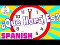 TELLING TIME In SPANISH For KIDS EASY Beginner SPANISH Language Learning