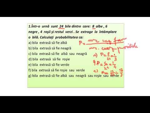 Probabilități teste E.C.D. BUJOR VIORICA