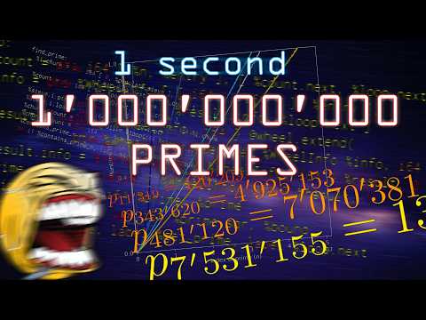 One second to find the BILLIONth PRIME