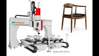 MÁY GIA CÔNG 3D, GIA CÔNG GHẾ NHẬT, GHẾ KIỂU CAO CẤP