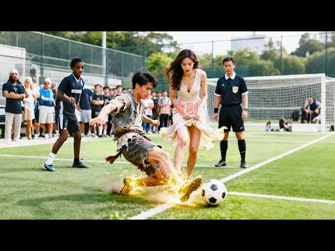 瘸腿小夥參加足球爭霸賽被眾人嘲諷，怎料他是退役10年的第一球王，一腳名聲大噪女總裁求他上場！#爽劇 #逆襲 #反轉