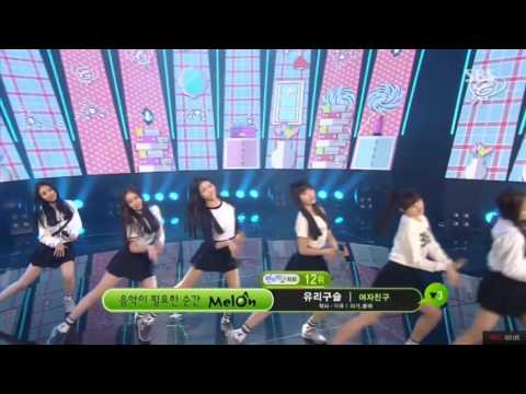 여자친구_150201 인기가요 유리구슬