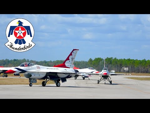 2024 U.S.A.F. Thunderbirds : NAS Pensacola Homecoming Airshow [FULL DEMO]