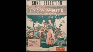 Snow White Movie Cast - You&#39;re Never Too Old To Be Young (1938) Deleted Movie Song