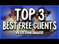 TOP 3 BEST FREE Hack Clients For 1.8.9 | With Downloads