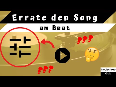 ERRATE DEN SONG AM BEAT CHALLENGE #1 🔥 | Deutschrap Edition