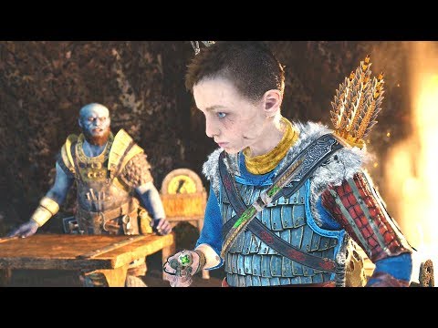 God of War (2018) - Walkthrough Part 33 - Deus Ex Malachite & Exploring Landsuther Mines