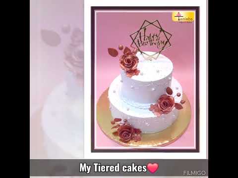 Tiered cakes❤️