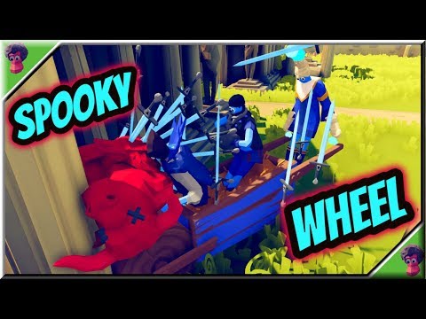 TABS - Spooky Wheel👻 Vampire, Swordcaster & Candlehead vs Every Unit(1/2) - Spooky Faction Update🎃