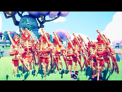 DEADLY ARMY Skeleton Warrior - Totally Accurate Battle Simulator TABS