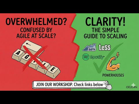 Agile at Scale: SAFe, LeSS, Spotify: The Hidden Truth You’re Missing