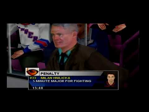 NHL 2004 Dynasty mode - Atlanta Thrasher vs New York Rangers
