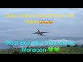 Watch Qatar Airways Take Off Through Monsoon Clouds At Kathmandu Airport ️ ️