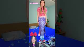 Download lagu TEMPAT TIDUR KOLAM LAUT ⁉️jadi putri duyung cantik😍 @pibabu #shorts #funny #dubbing mp3