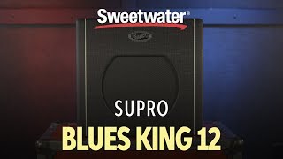 Video thumbnail for Supro Blues King 12 Tube Combo Amplifier Demo by Sweetwater