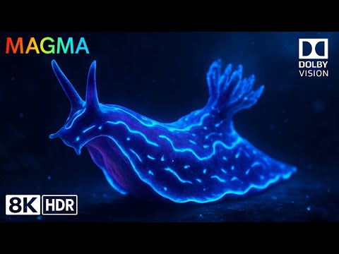 🌊 Strange Sea Creatures 🐙 | Bioluminescent Wonders in 4K HDR Dolby Vision ✨