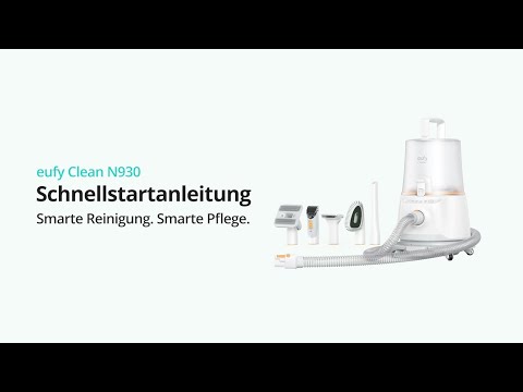 eufy Clean N930:  Schnellstartanleitung