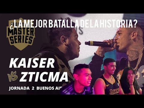 REACCIÓN KAISER VS ZTICMA BATALLA FMS INTERNACIONAL¿LA MEJOR BATALLA DE LA HISTORIA?