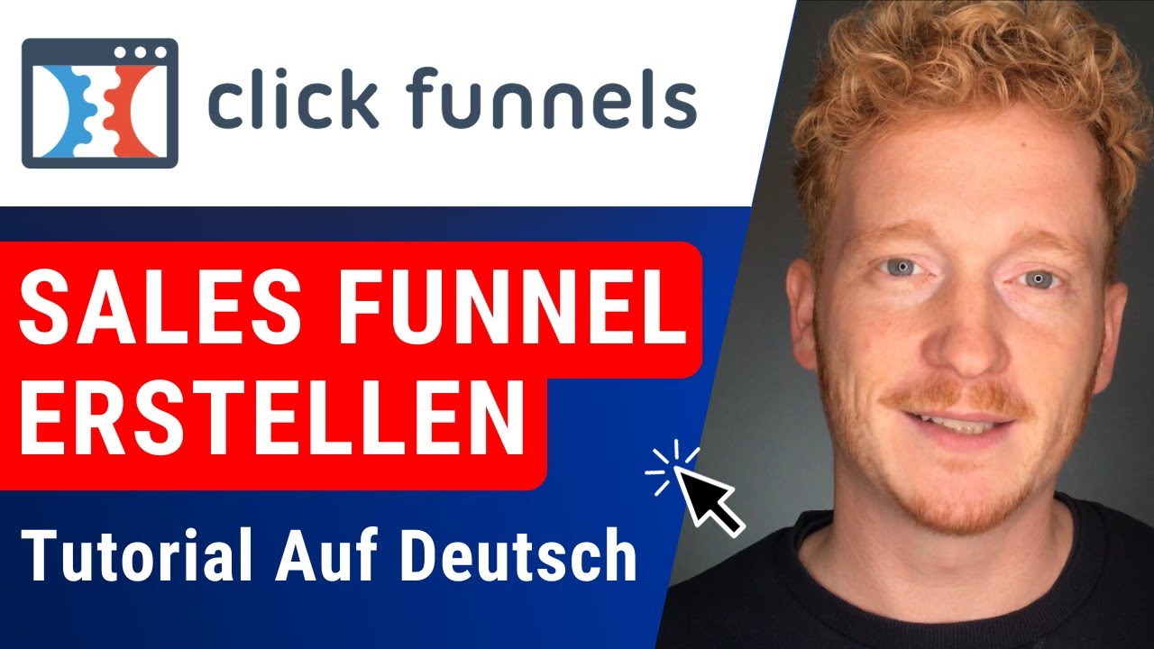 Sales Funnel erstellen mit ClickFunnels Tutorial auf Deutsch 🚀
