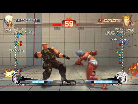 USFIV~ Guile (IND Zain) vs.  Elena (Bashcraft) HD