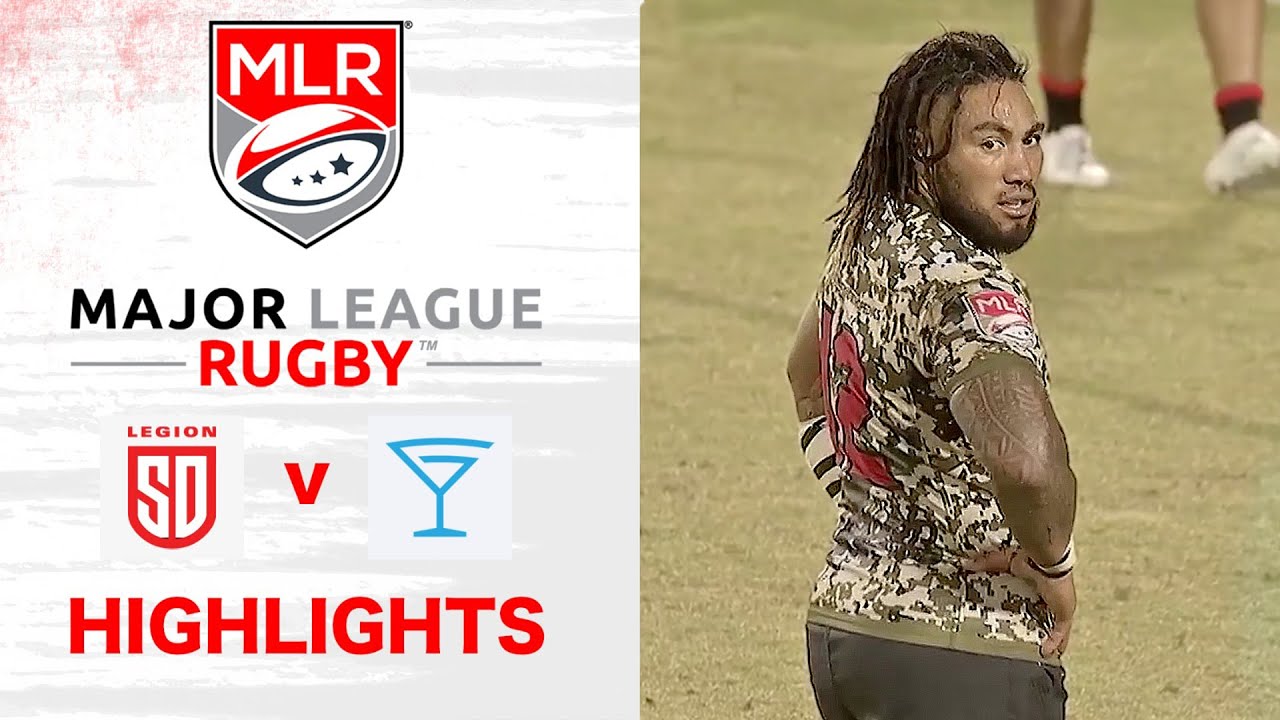 Ma'a Nonu powers over in classic Major League rugby clash | San Diego v LA | MLR Rugby Highlights