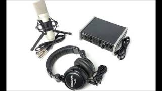 Video thumbnail for TASCAM TRACKPACK 2x2 TEST || Recording Stagg acoustic guitar with TM-80 studio condenser mic by TRENTO