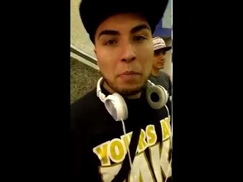 Rap en el metro jno - eneese - Luis avobski - temucano- V.neco