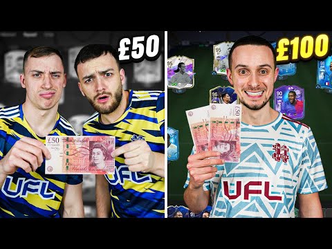 £50 vs £100 Packs Decide Our Team!