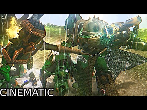 VULKAN & Salamanders vs Tyranids - Unification Mod: Survival | Warhammer 40K: Dawn of War: Soulstorm
