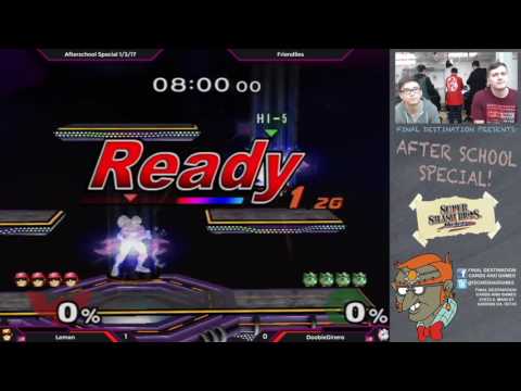 After School Special 1/3/17 - John Lemon (Falcon) vs. DØØBÎË DĪÑĒRÓ (Floss) - SSBM Winners Round 2