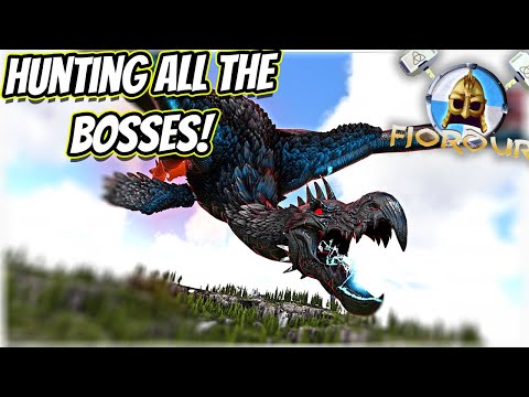 TRACKING DOWN DANGEROUS BOSSES FOR ALL THEIR LIFE ESSENCE!! || Ark Primal Fear Fjordur Ep 45!