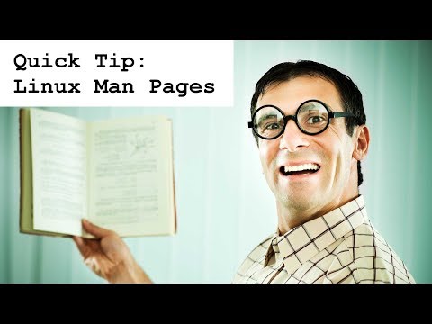 Linux Man Pages - A Quick Tutorial