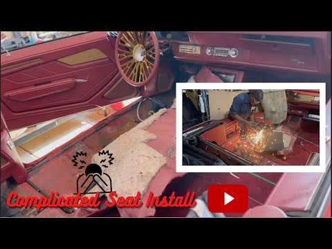 Installing the Cutlass Seats Were Harder Then I Thought It Was & Then This Happened