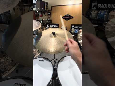 Zildjian K Istanbul New Stamp 22" Medium Ride 1967-1977 image 9