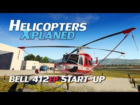 Helicopters Xplaned - X-Trident Agusta-Bell 412 Helicopter Start-up