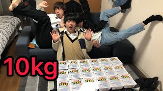 【大食い】ペヤング焼きそば10kg(?)食べてみた！