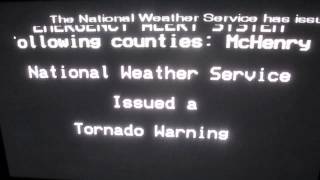 Tornado Warning on TV AT 2 AM! (EAS #771)
