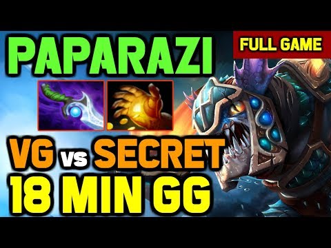 OMG! Team Secret got TOTALLY REKT by VG in 18 minutes - ONE Esports Invitational Singapore